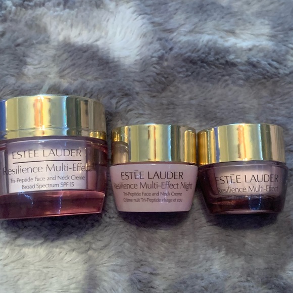Estee Lauder Resilience Multi-Effect mini trio with day, night, and eye cream - Picture 2 of 5